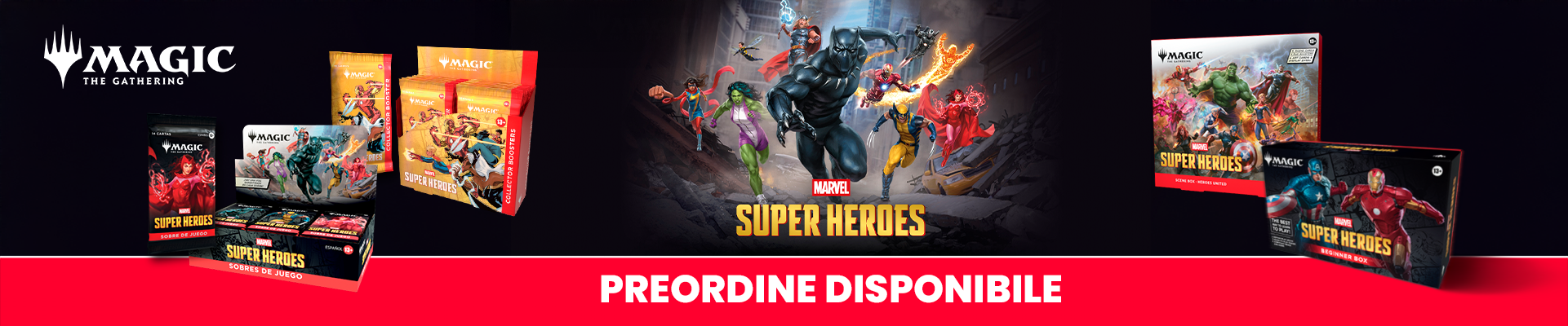 MARVEL SUPER HEROES – COLECCIÓN EN PREVENTA